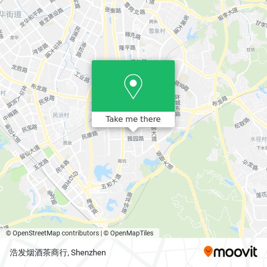 浩发烟酒茶商行 map