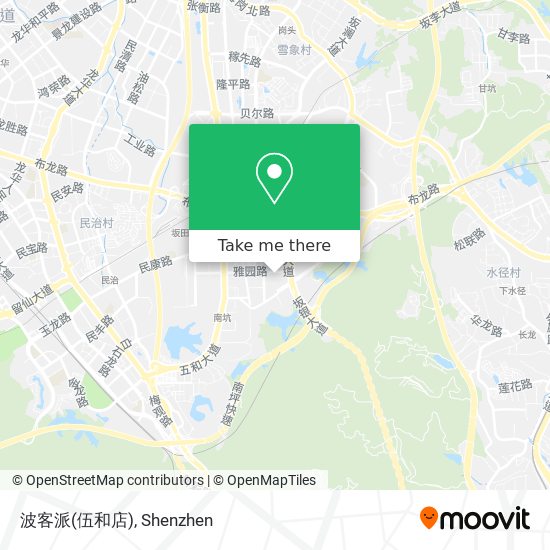 波客派(伍和店) map