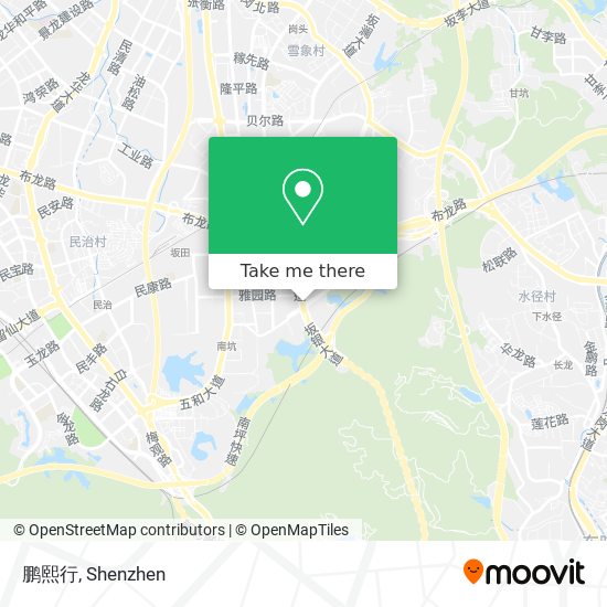 鹏熙行 map