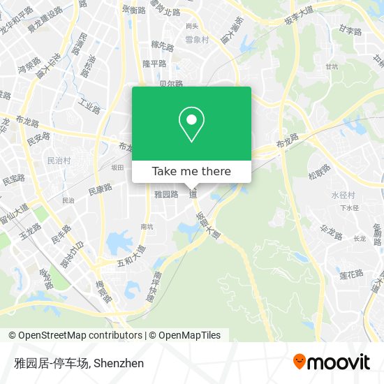 雅园居-停车场 map