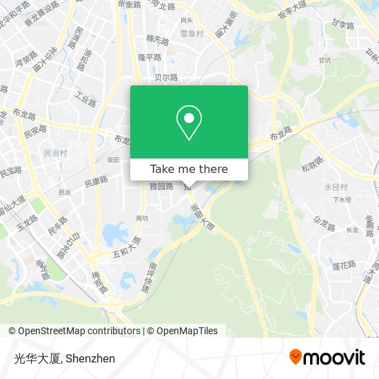 光华大厦 map