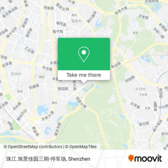 珠江.旭景佳园三期-停车场 map