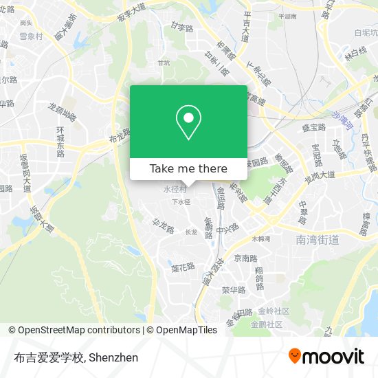 布吉爱爱学校 map