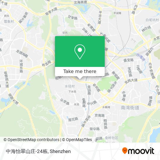 中海怡翠山庄-24栋 map