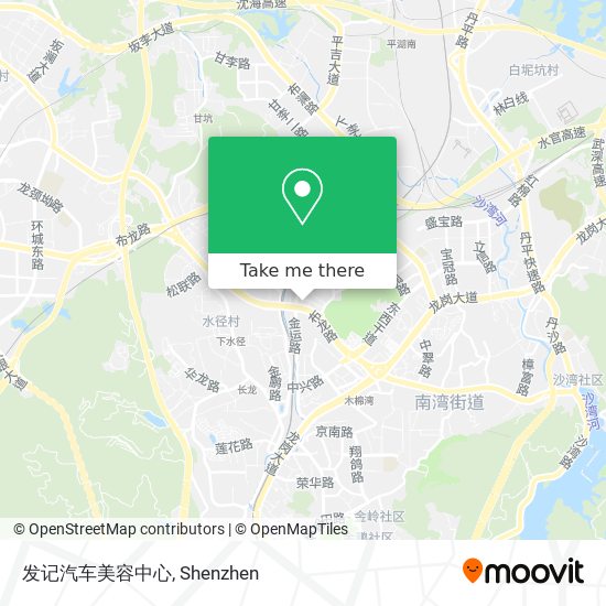 发记汽车美容中心 map