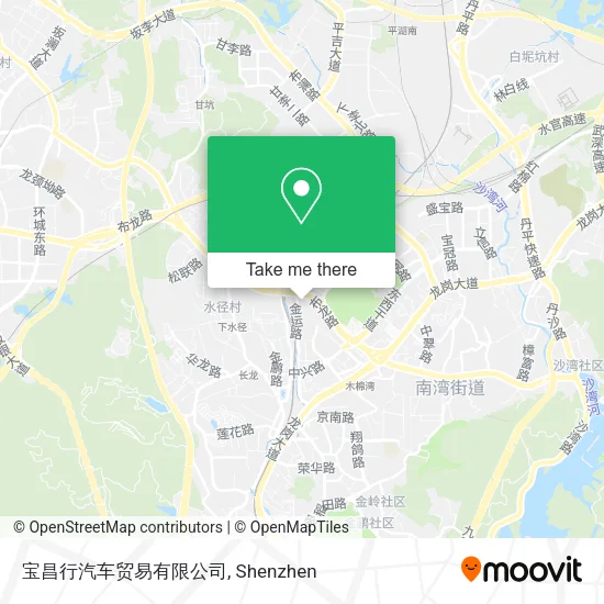 宝昌行汽车贸易有限公司 map