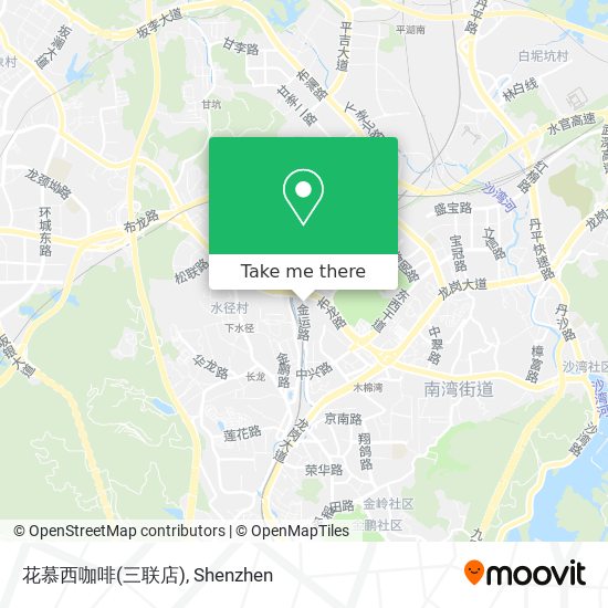 花慕西咖啡(三联店) map
