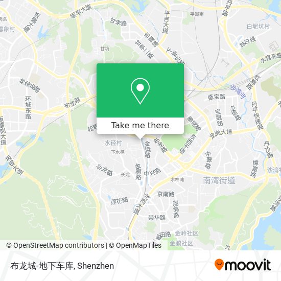 布龙城-地下车库 map