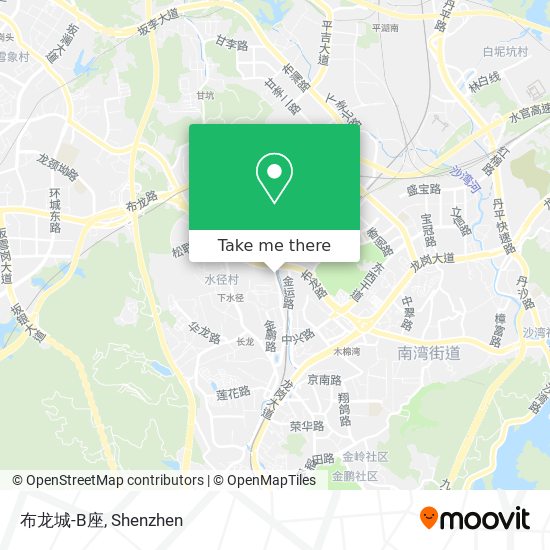 布龙城-B座 map