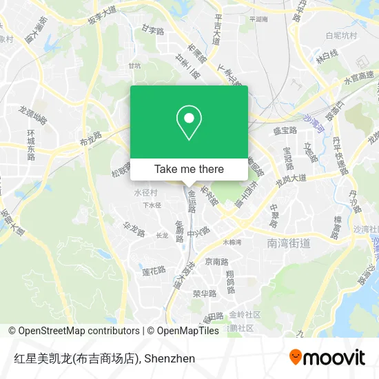 红星美凯龙(布吉商场店) map
