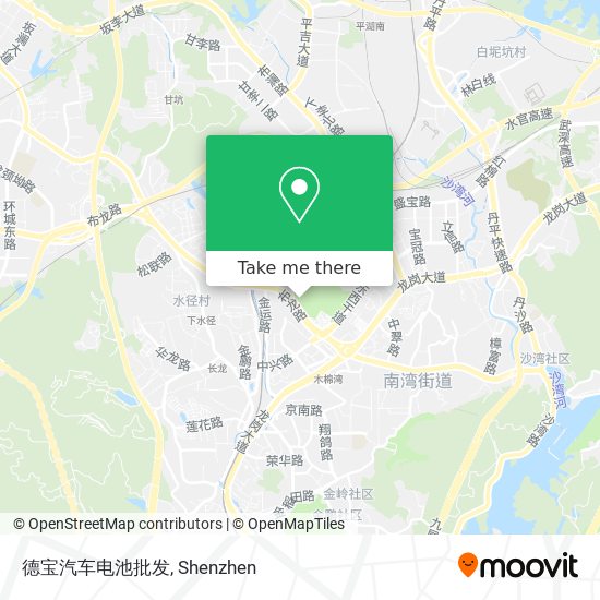 德宝汽车电池批发 map