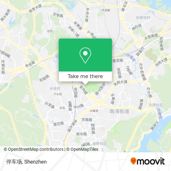 停车场 map