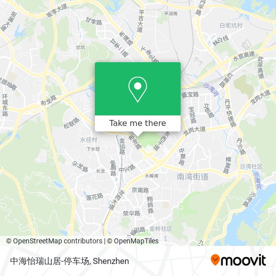 中海怡瑞山居-停车场 map