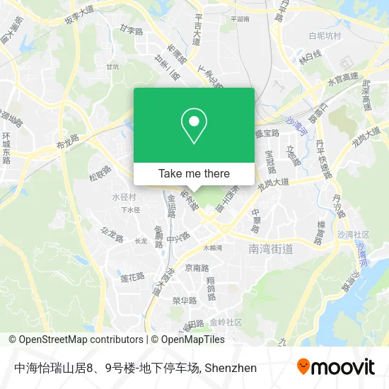中海怡瑞山居8、9号楼-地下停车场 map