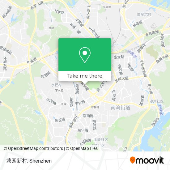 塘园新村 map