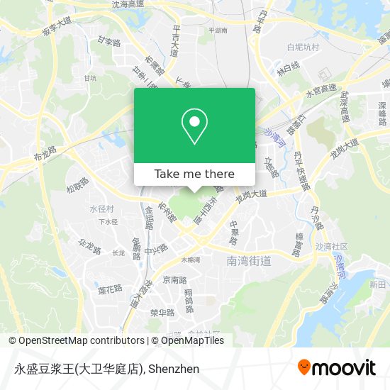 永盛豆浆王(大卫华庭店) map