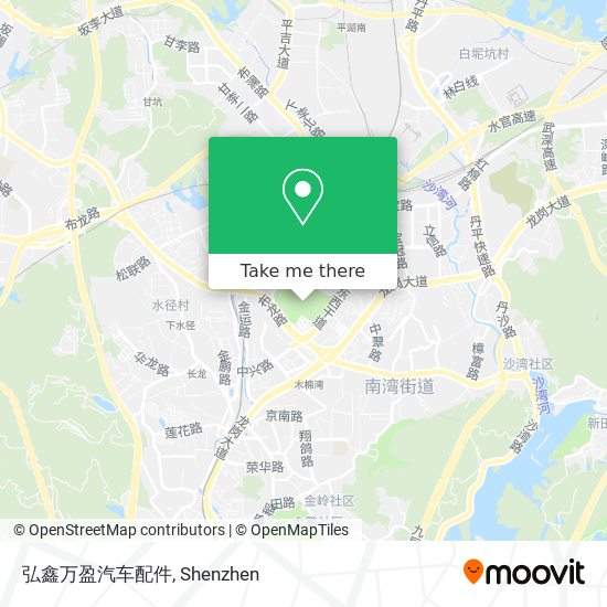 弘鑫万盈汽车配件 map