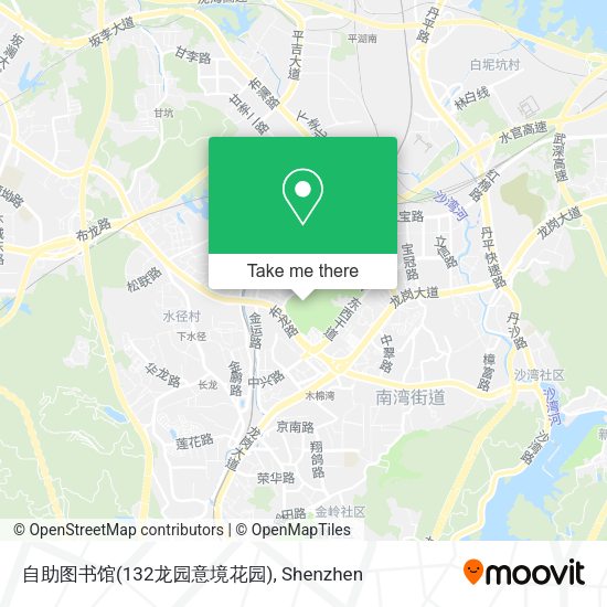 自助图书馆(132龙园意境花园) map