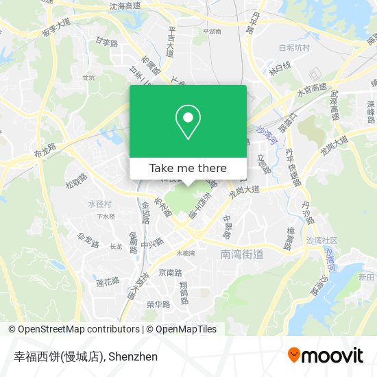 幸福西饼(慢城店) map