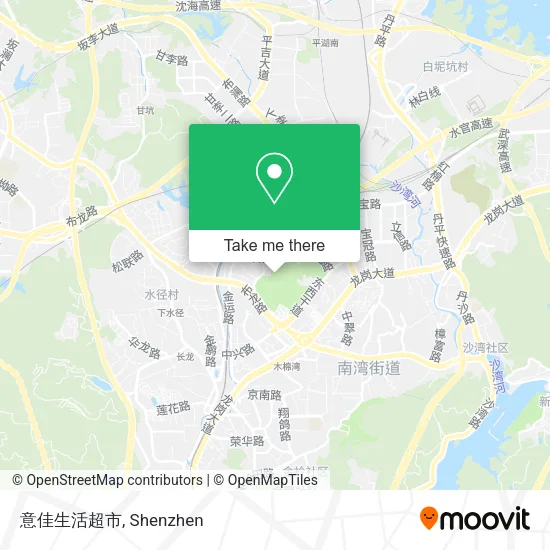 意佳生活超市 map