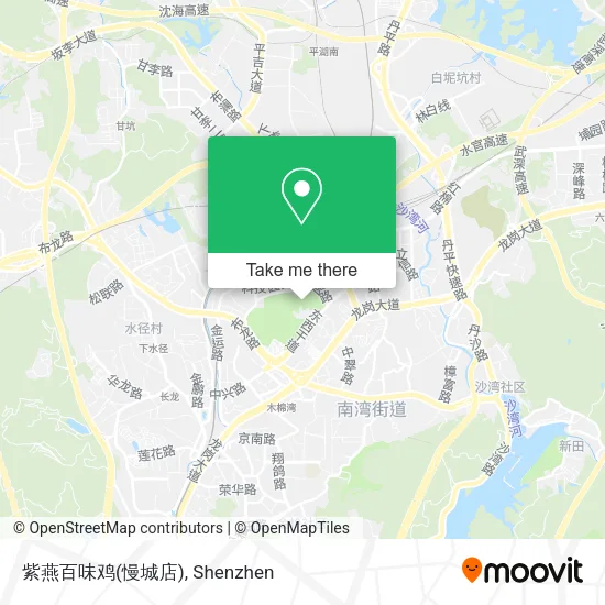 紫燕百味鸡(慢城店) map