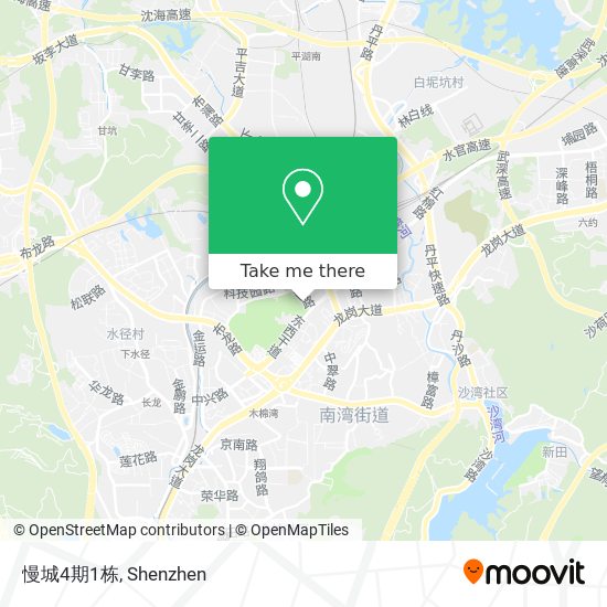 慢城4期1栋 map