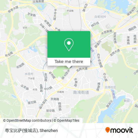 尊宝比萨(慢城店) map