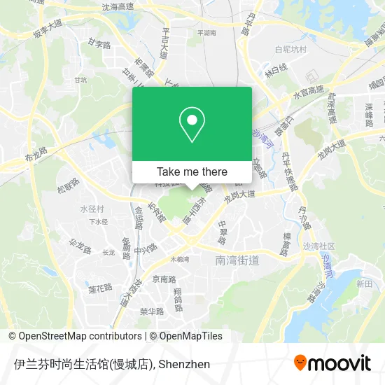 伊兰芬时尚生活馆(慢城店) map