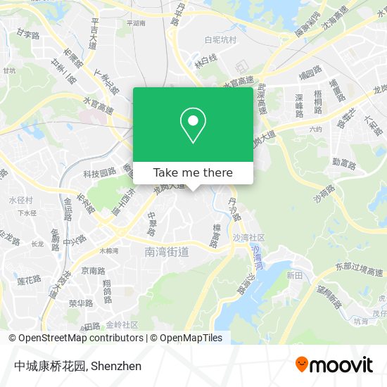 中城康桥花园 map