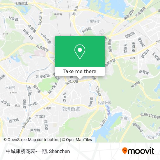 中城康桥花园-一期 map