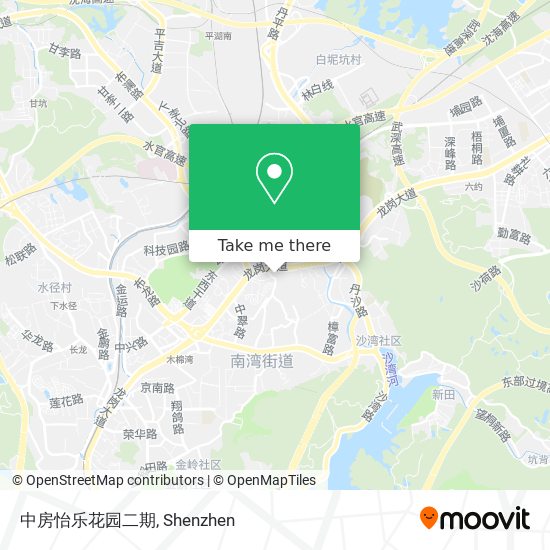 中房怡乐花园二期 map