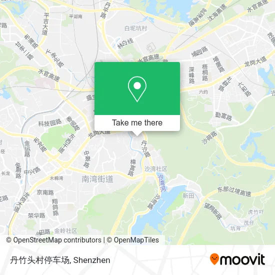丹竹头村停车场 map