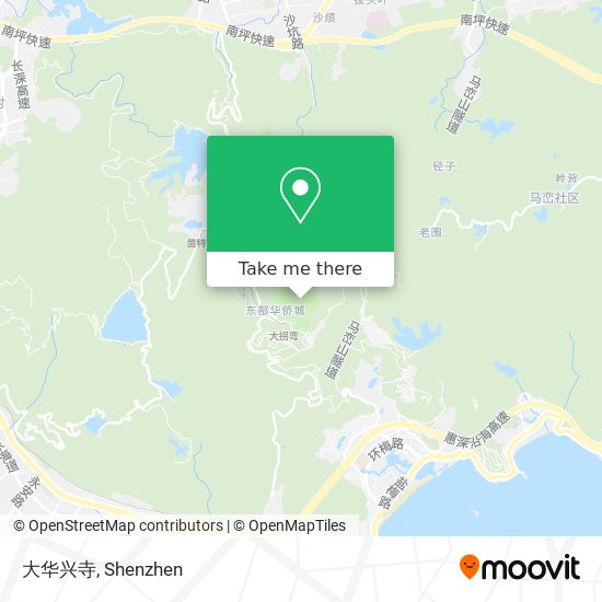 大华兴寺 map
