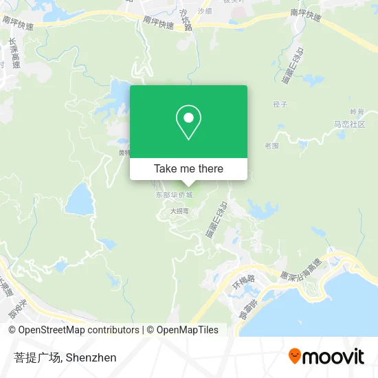 菩提广场 map