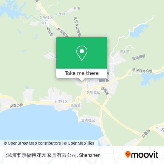 深圳市康福特花园家具有限公司 map