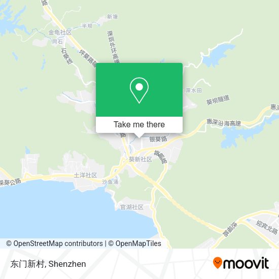 东门新村 map