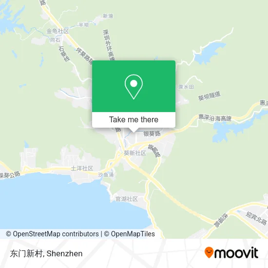 东门新村 map