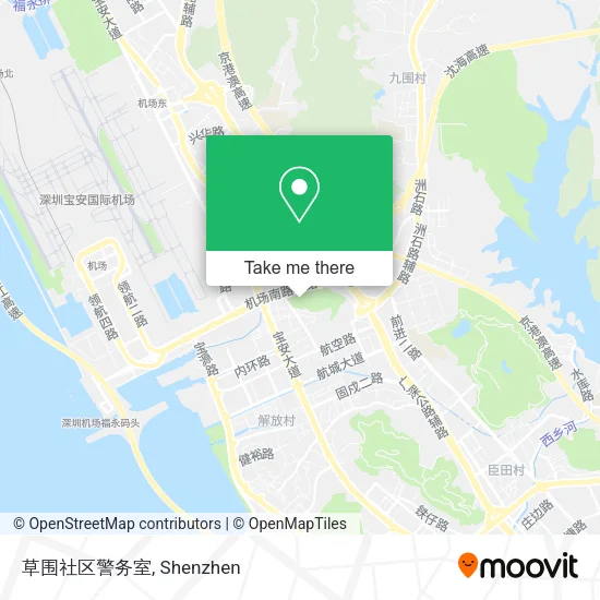 草围社区警务室 map