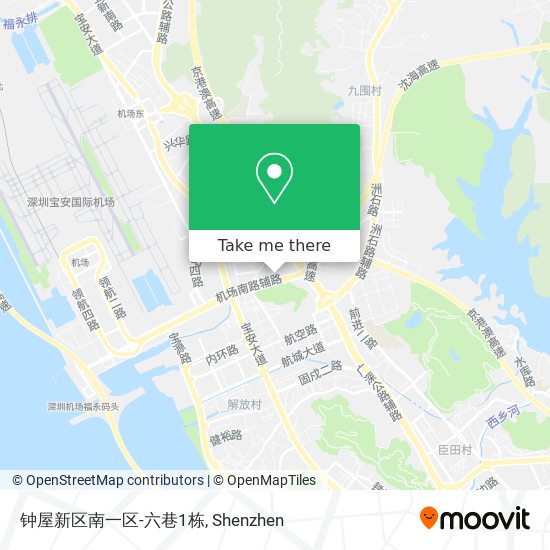 钟屋新区南一区-六巷1栋 map