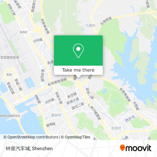 钟屋汽车城 map