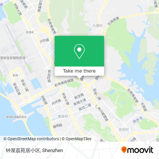 钟屋荔苑居小区 map