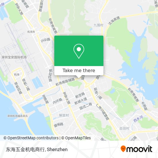 东海五金机电商行 map