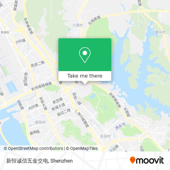 新恒诚信五金交电 map