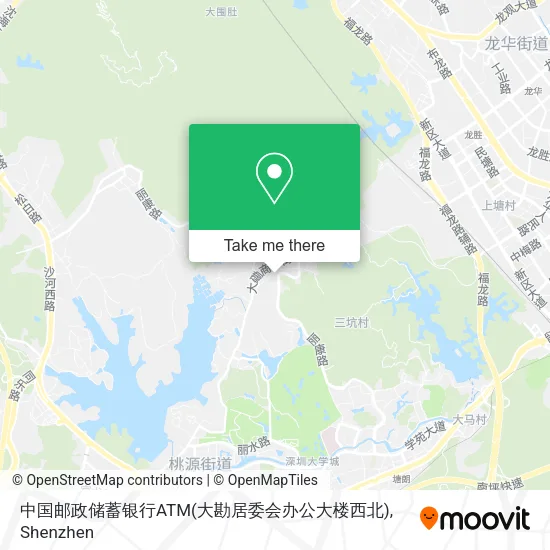 中国邮政储蓄银行ATM(大勘居委会办公大楼西北) map