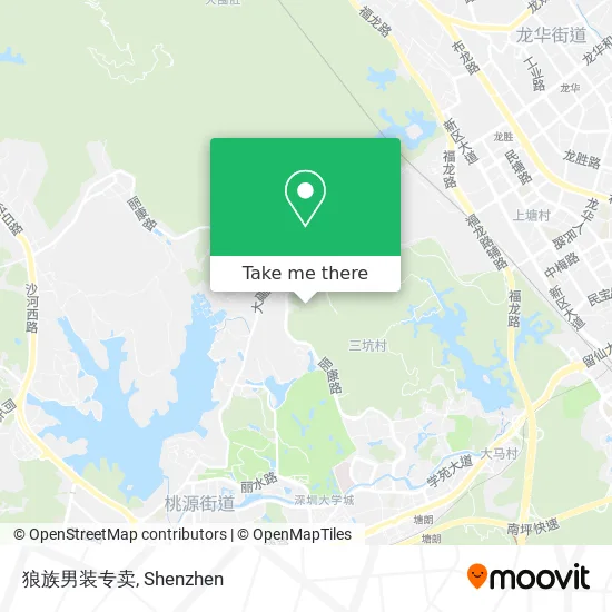 狼族男装专卖 map