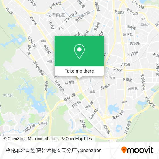 格伦菲尔口腔(民治水榭春天分店) map