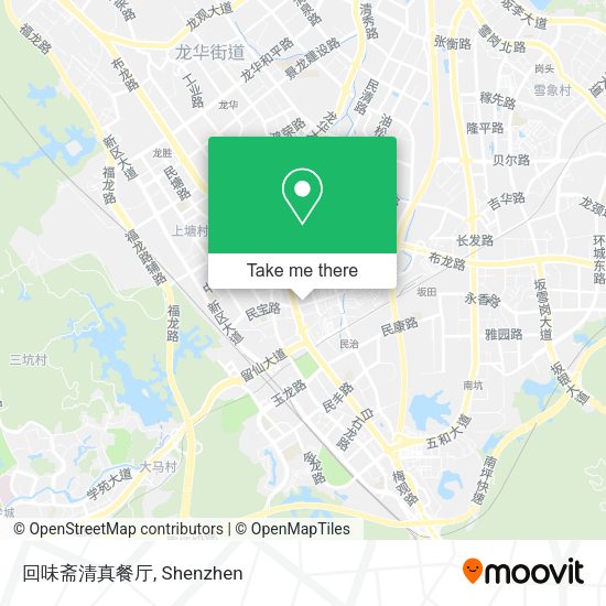 回味斋清真餐厅 map