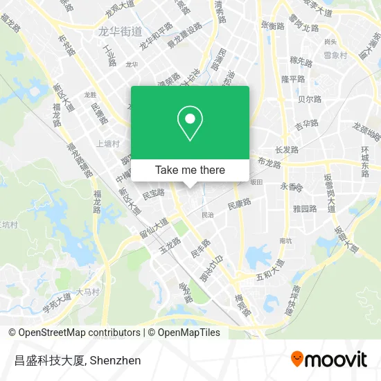 昌盛科技大厦 map