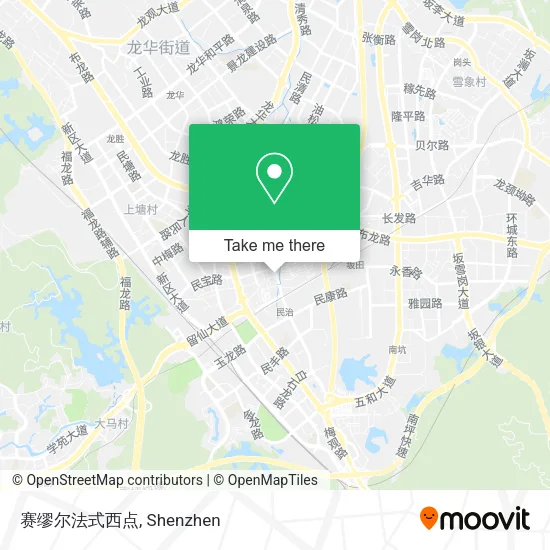 赛缪尔法式西点 map