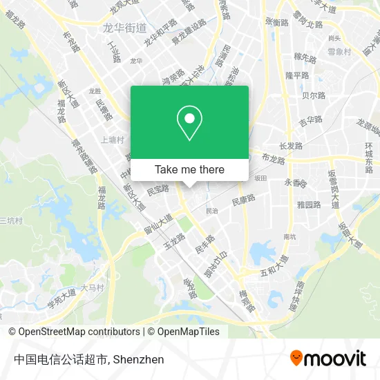 中国电信公话超市 map